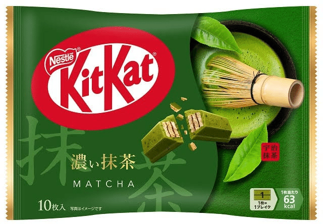 抹茶味のキットカット