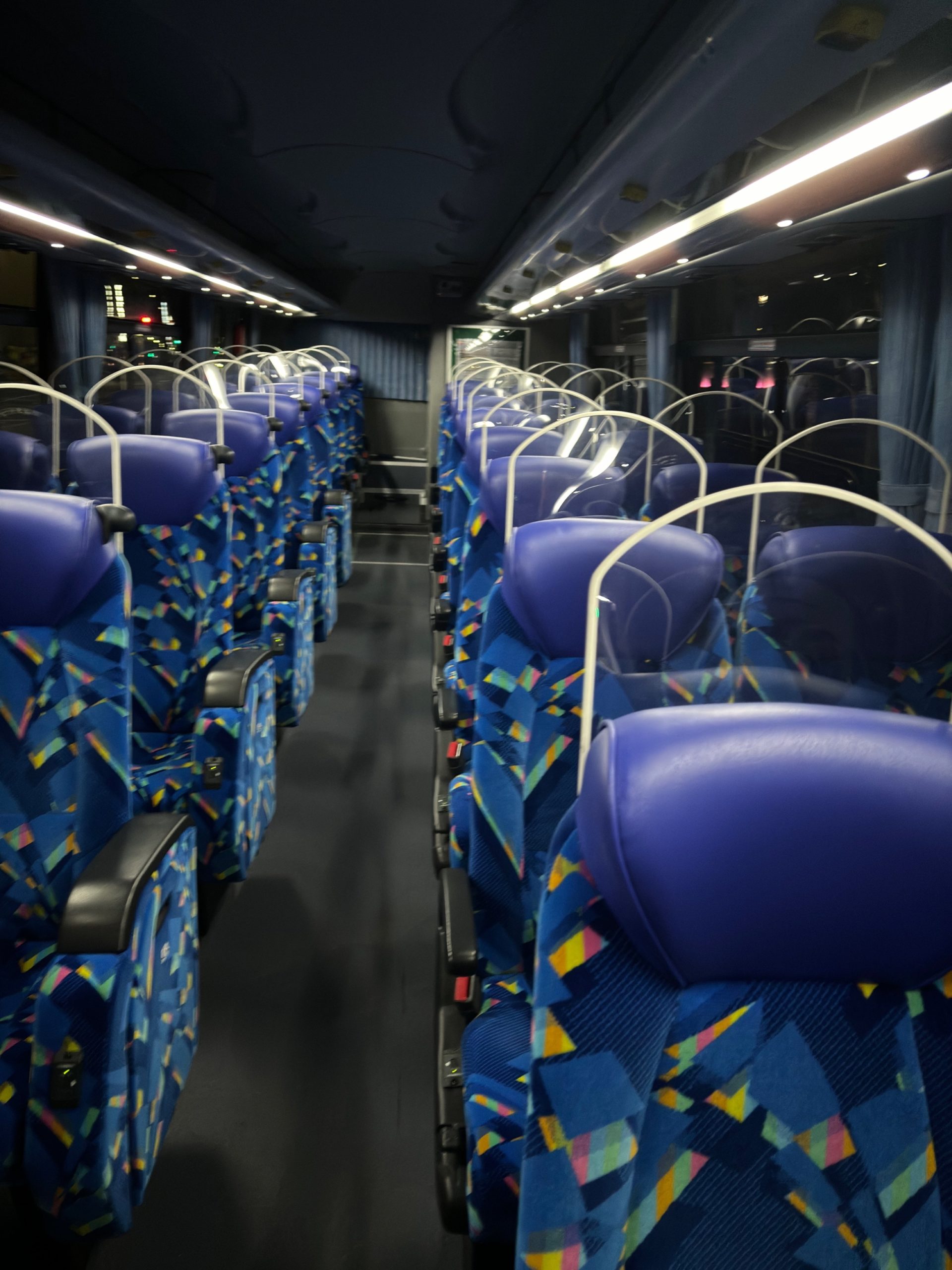 エアポートバス東京・成田の車内の様子