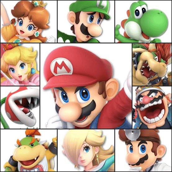 スーパーマリオのキャラクターたち