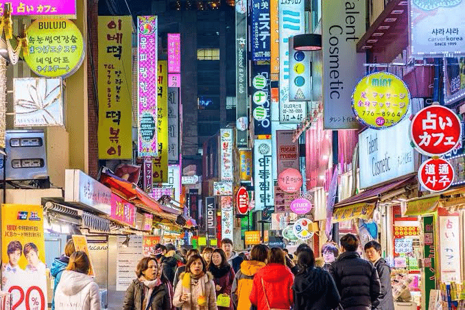 韓国・ソウルの街並み