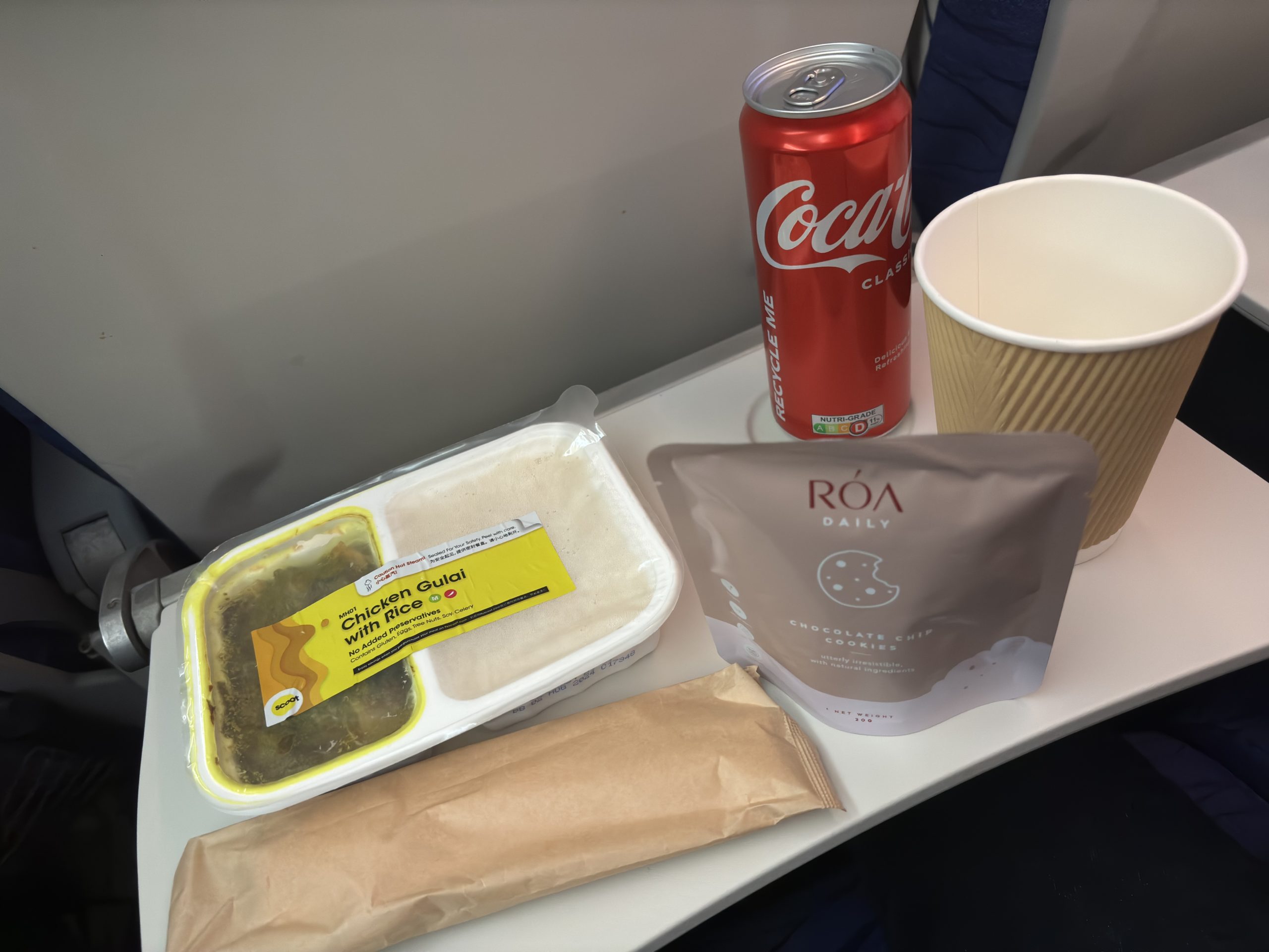 Scootの機内食