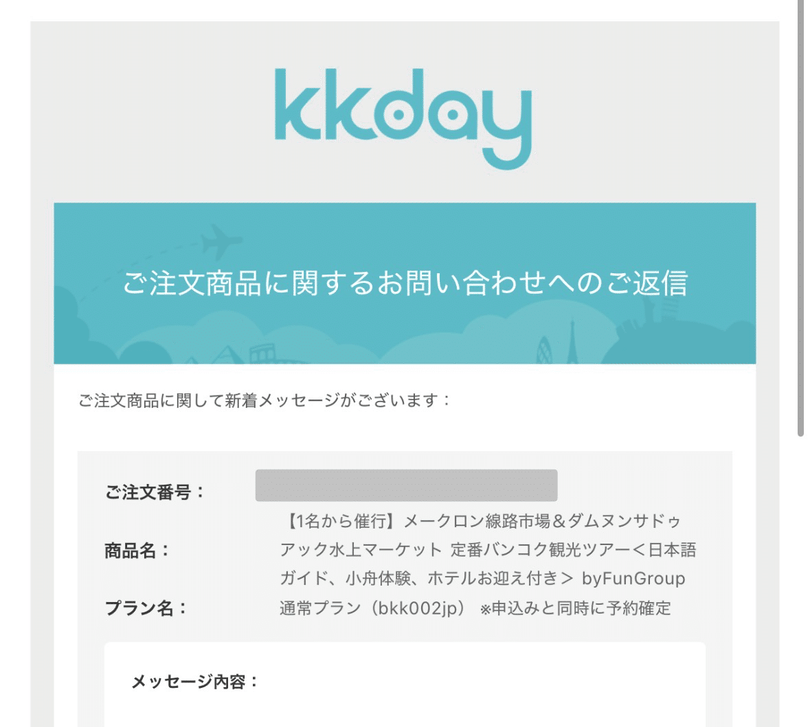 KKdayで予約したアジア圏ツアーの様子