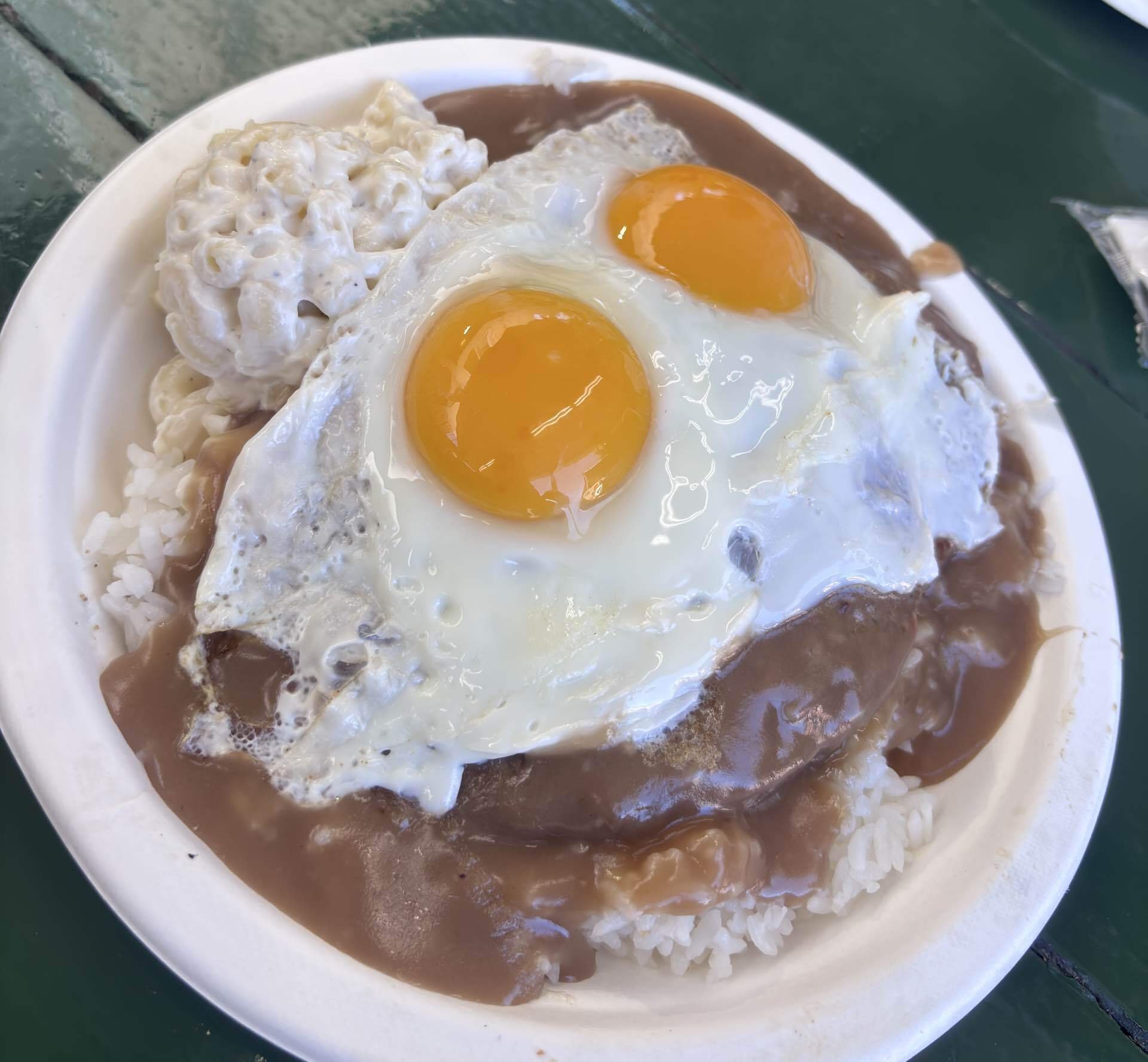 レインボー・ドライブインのプレートランチ