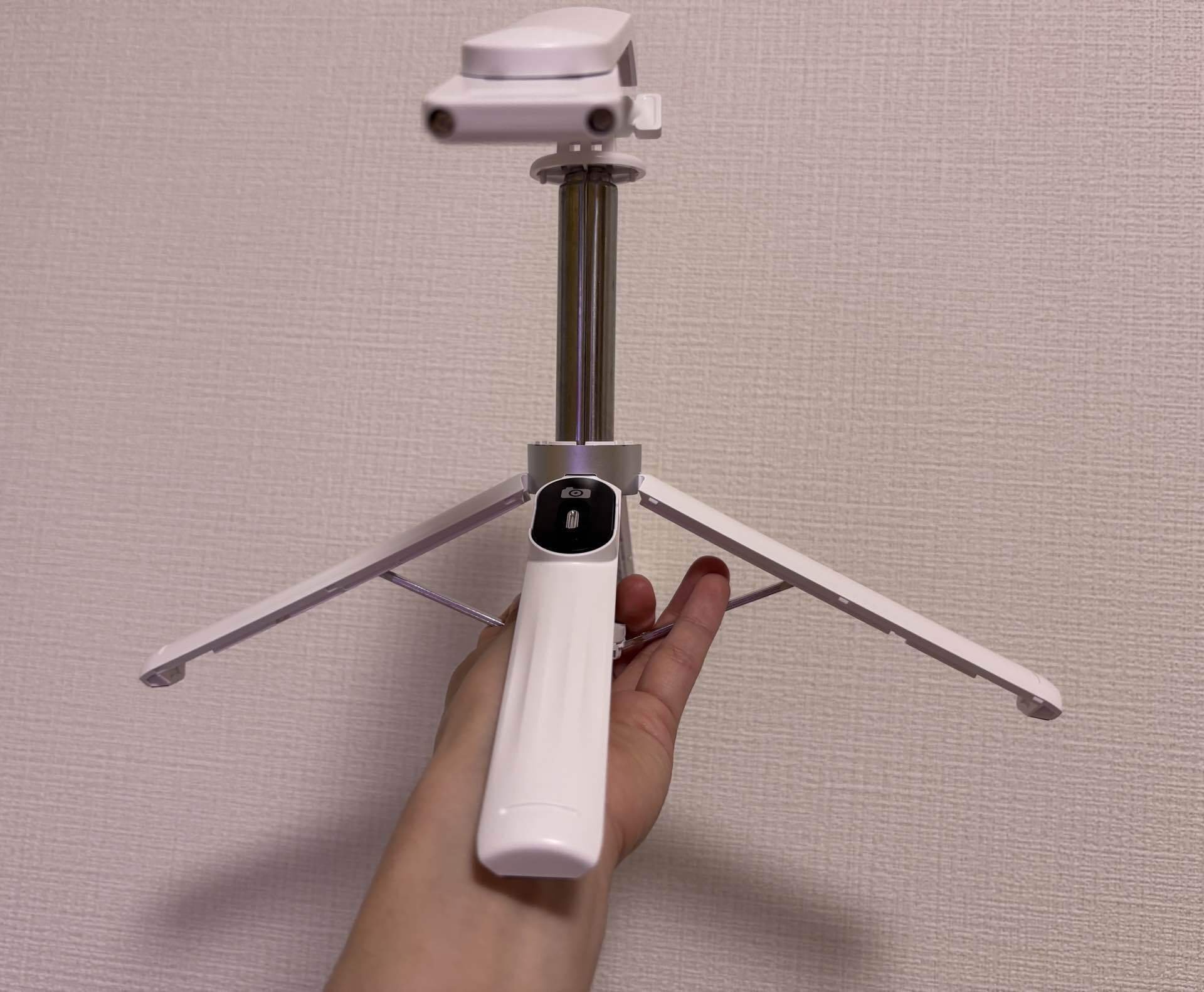 自撮り棒の脚の部分