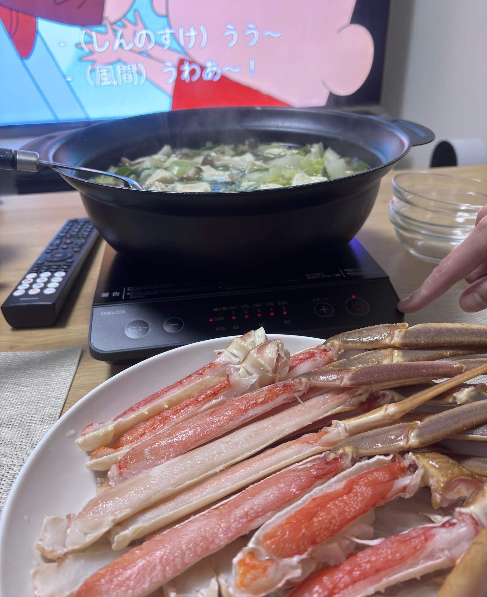 ふるさと納税で届いたズワイガニのカニしゃぶ
