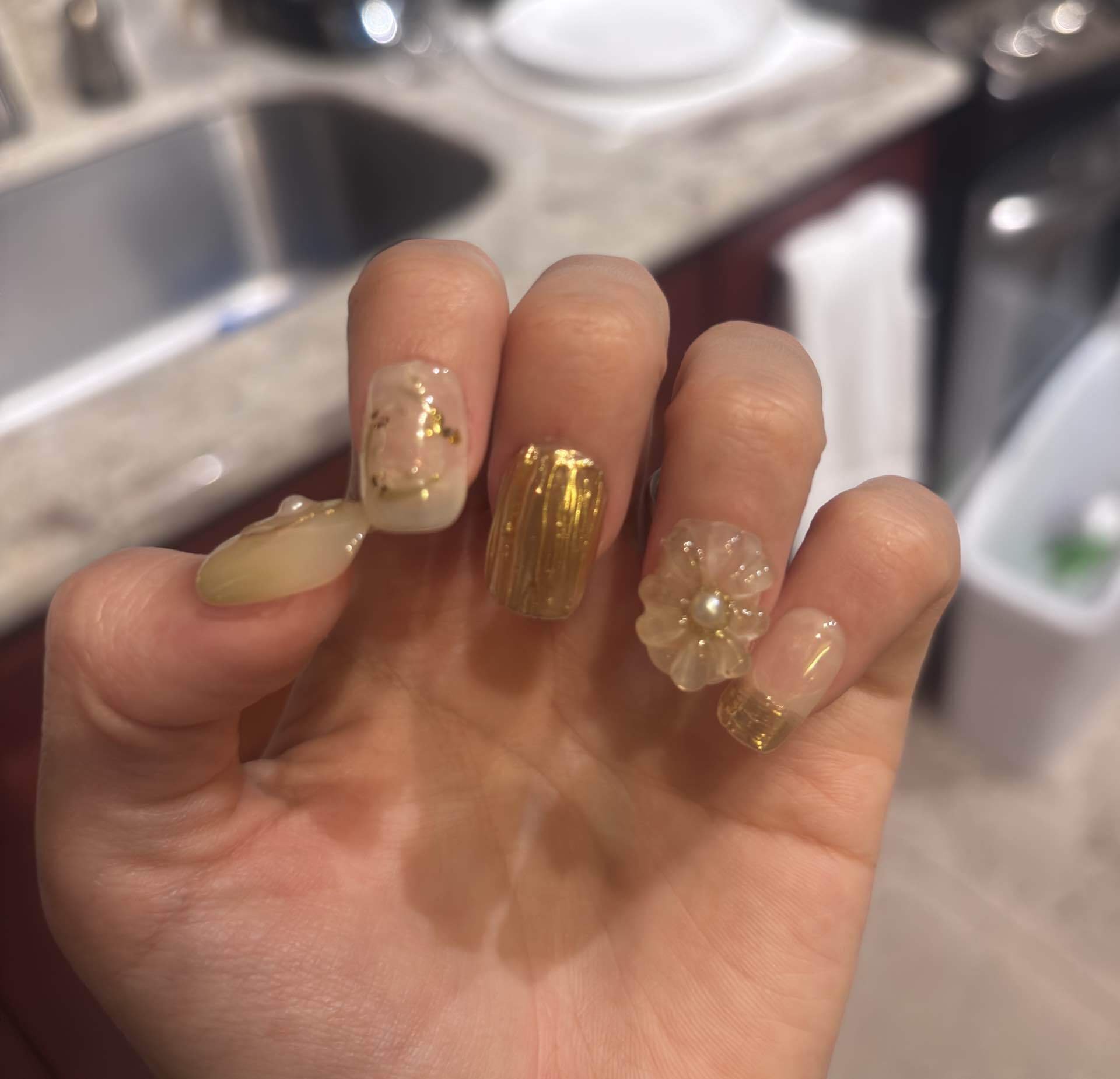 結婚式で使ったネイルチップ