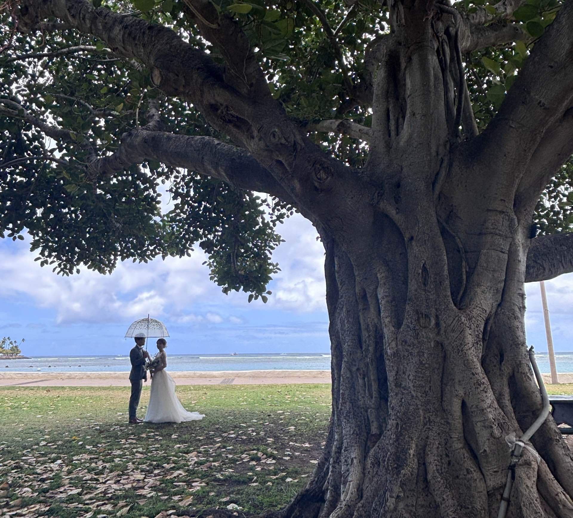結婚式当日の花嫁姿