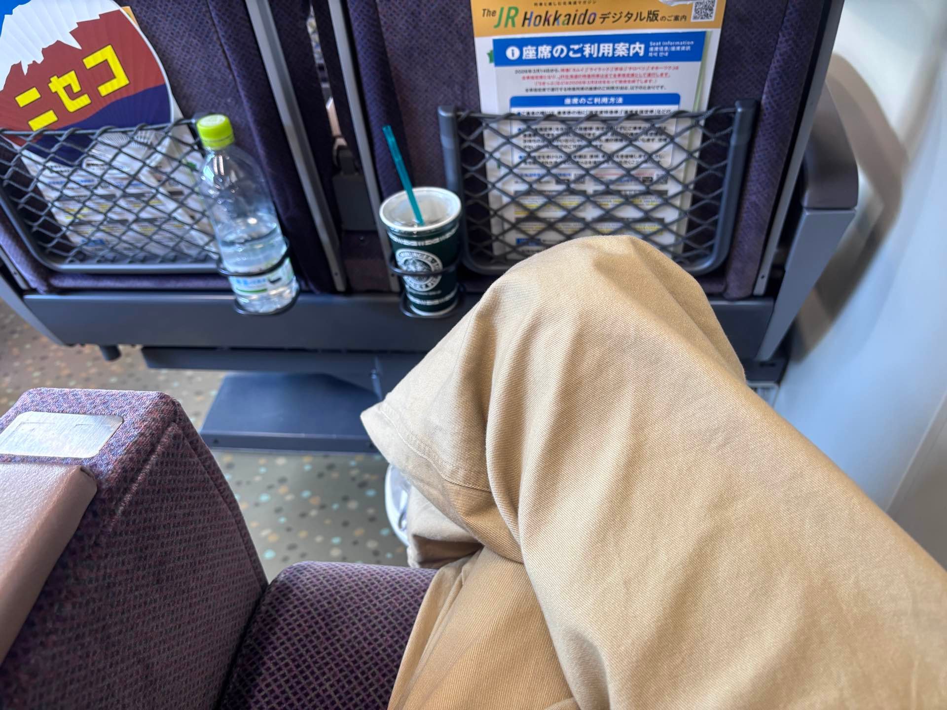 列車旅に持って行った持ち物